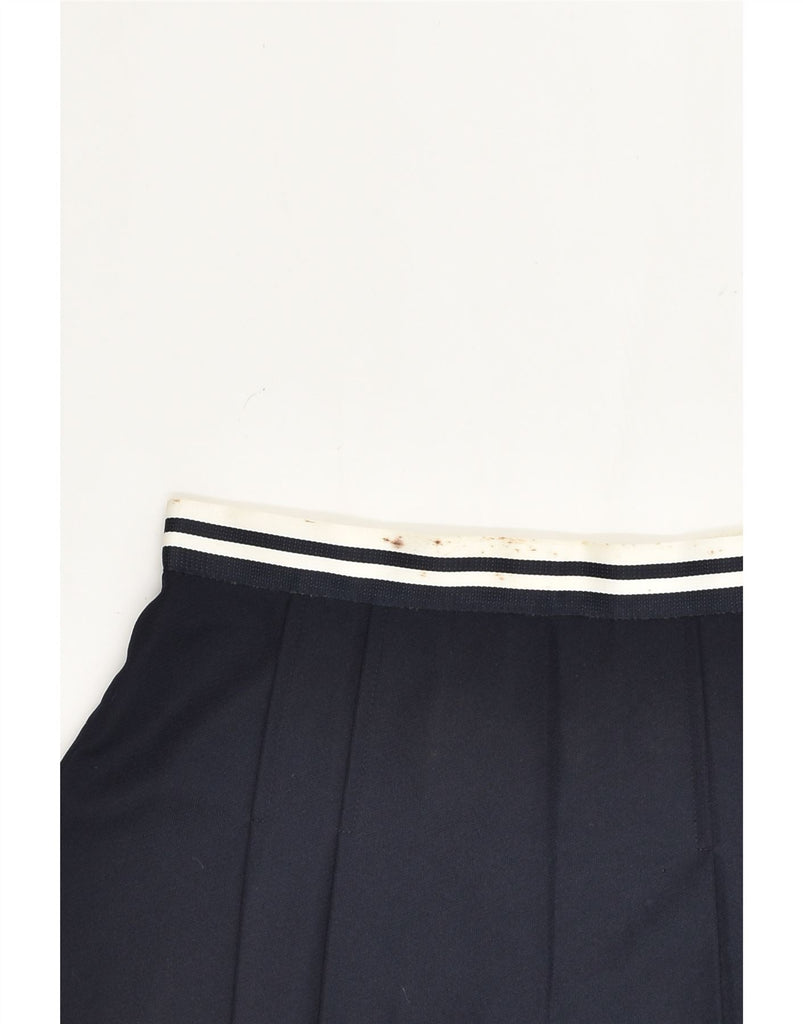 ELLESSE Womens Tennis Skirt IT 46 Large W27 Navy Blue Polyester | Vintage Ellesse | Thrift | Second-Hand Ellesse | Used Clothing | Messina Hembry 