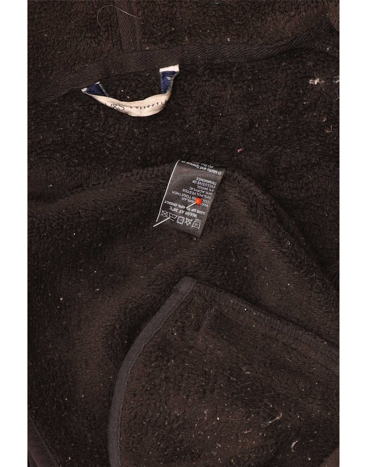 Marks & Spencer Womens Hooded Tracksuit Top Jacket UK 10 Small Grey