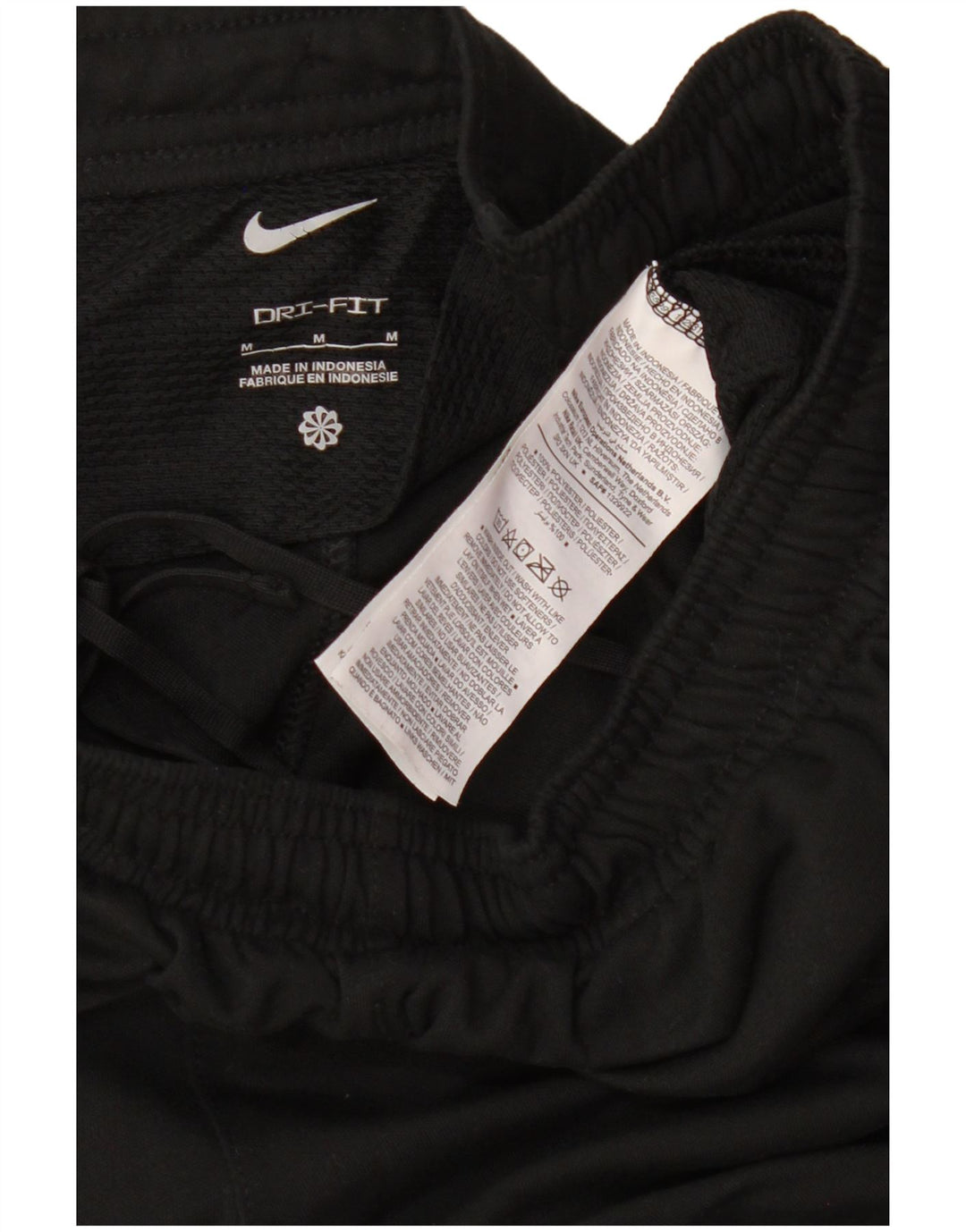 Nike Mens Dri Fit Tracksuit Trousers Joggers Medium  Black Polyester