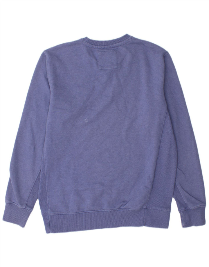 CREW CLOTHING Mens Sweatshirt Jumper Medium Purple Cotton