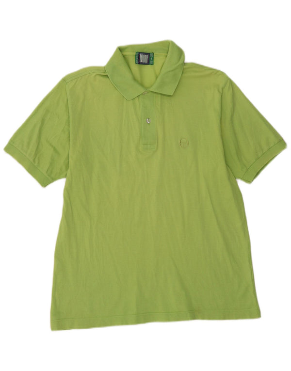 SERGIO TACCHINI Mens Polo Shirt Small Green