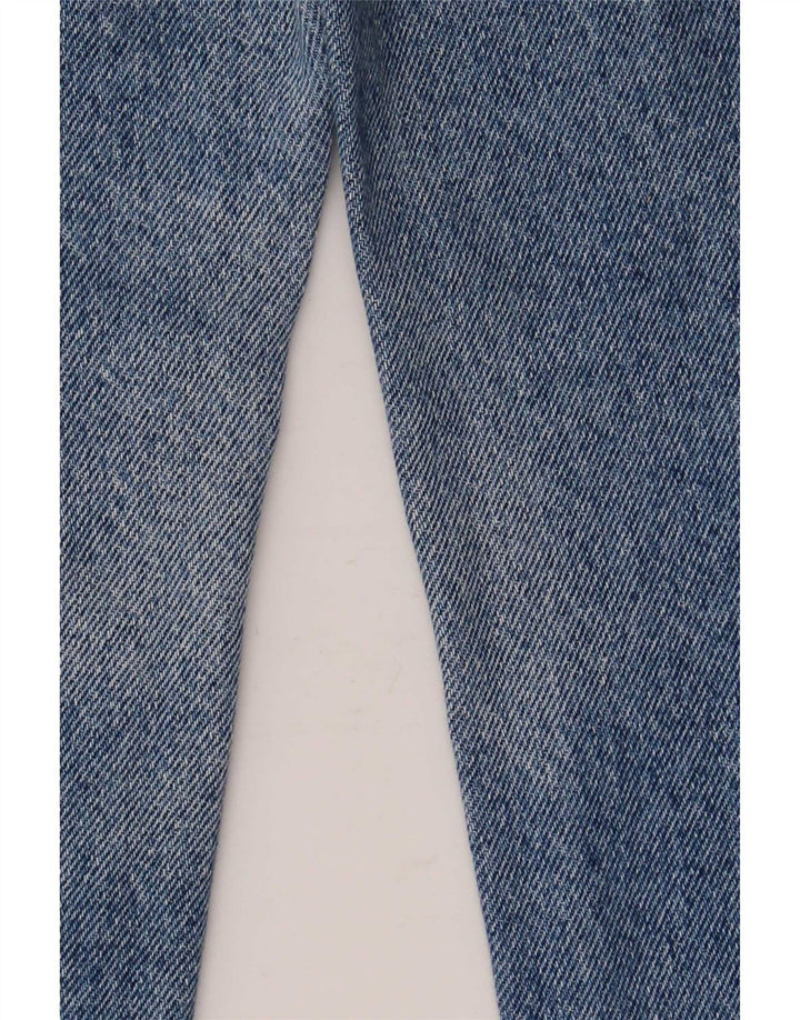 Lee Womens High Waist Tapered Jeans W28 L30 Blue