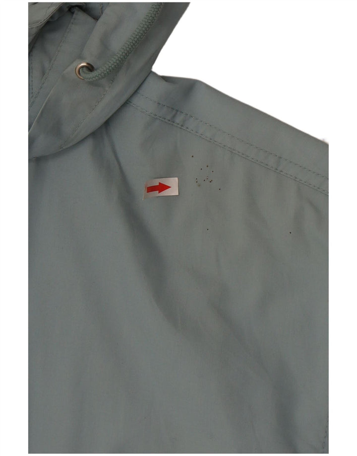 Vintage Womens Hooded Utility Jacket UK 18 XL Blue