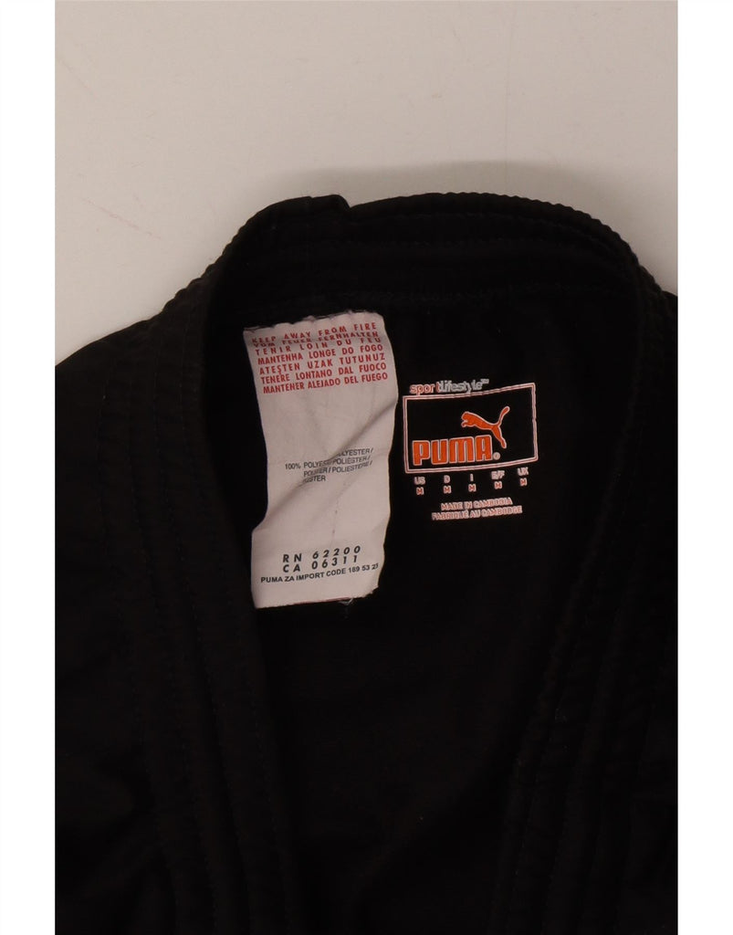 PUMA Mens Tracksuit Trousers Joggers Medium  Black Polyester Vintage Puma and Second-Hand Puma from Messina Hembry 