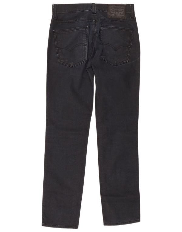Levi's Mens 511 Slim Jeans W28 L32 Navy Blue Cotton