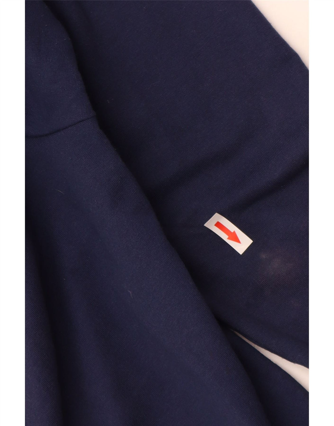 KAPPA Mens Graphic Zip Hoodie Sweater Large Navy Blue Cotton