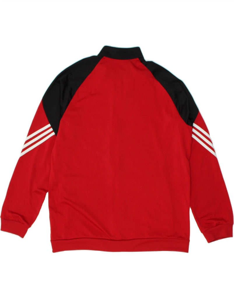 ADIDAS Mens Tracksuit Top Jacket XL Red Polyester | Vintage Adidas | Thrift | Second-Hand Adidas | Used Clothing | Messina Hembry 