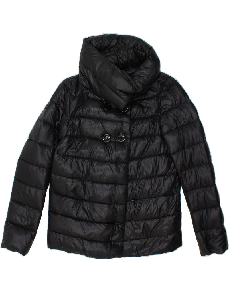 HERNO Womens Padded Jacket IT 42  Medium Black Polyamide Vintage Herno and Second-Hand Herno from Messina Hembry 