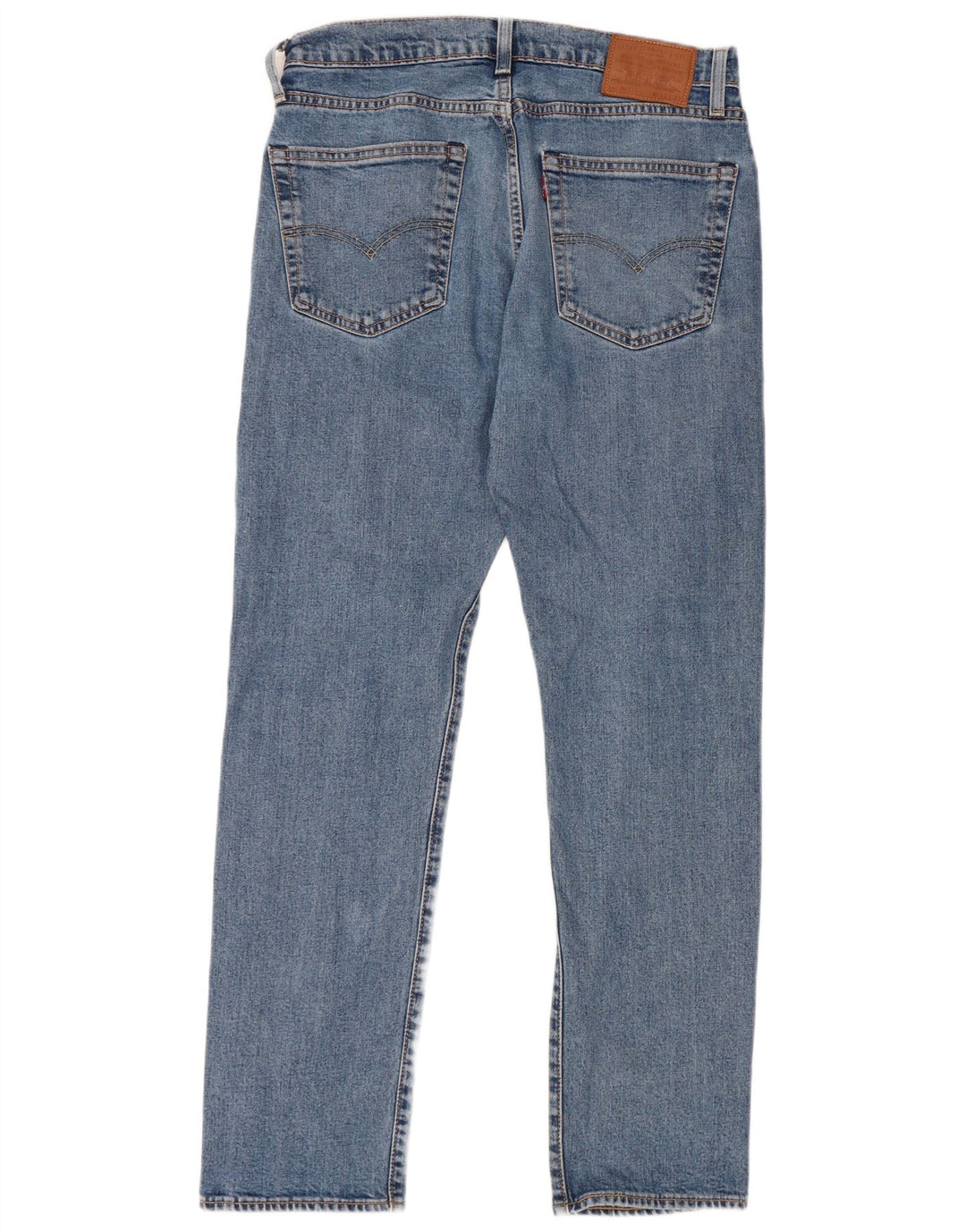Levi's Mens 502 Straight Jeans W32 L32 Blue Cotton