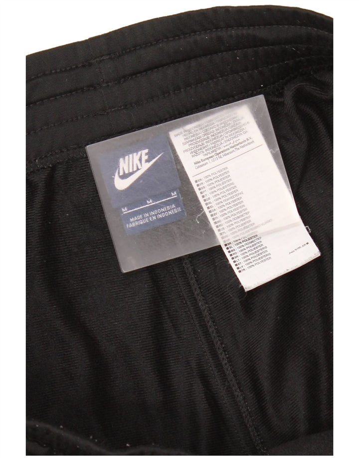 Nike Mens Tracksuit Trousers Medium Black Polyester