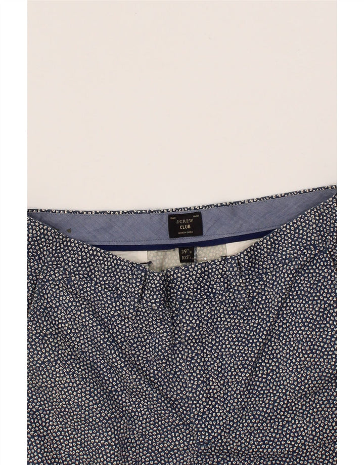 J. CREW Womens Chino Shorts W29 Medium  Grey Spotted Vintage J. Crew and Second-Hand J. Crew from Messina Hembry 