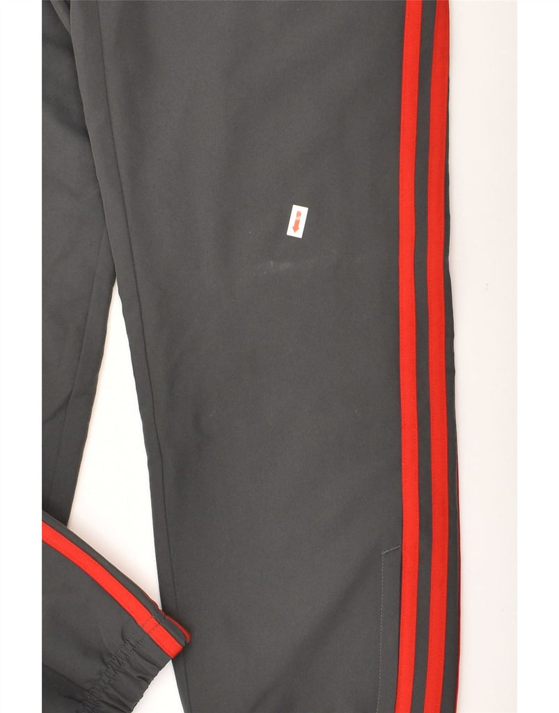 ADIDAS Boys Tracksuit Trousers Joggers 11-12 Years Grey Polyester | Vintage Adidas | Thrift | Second-Hand Adidas | Used Clothing | Messina Hembry 