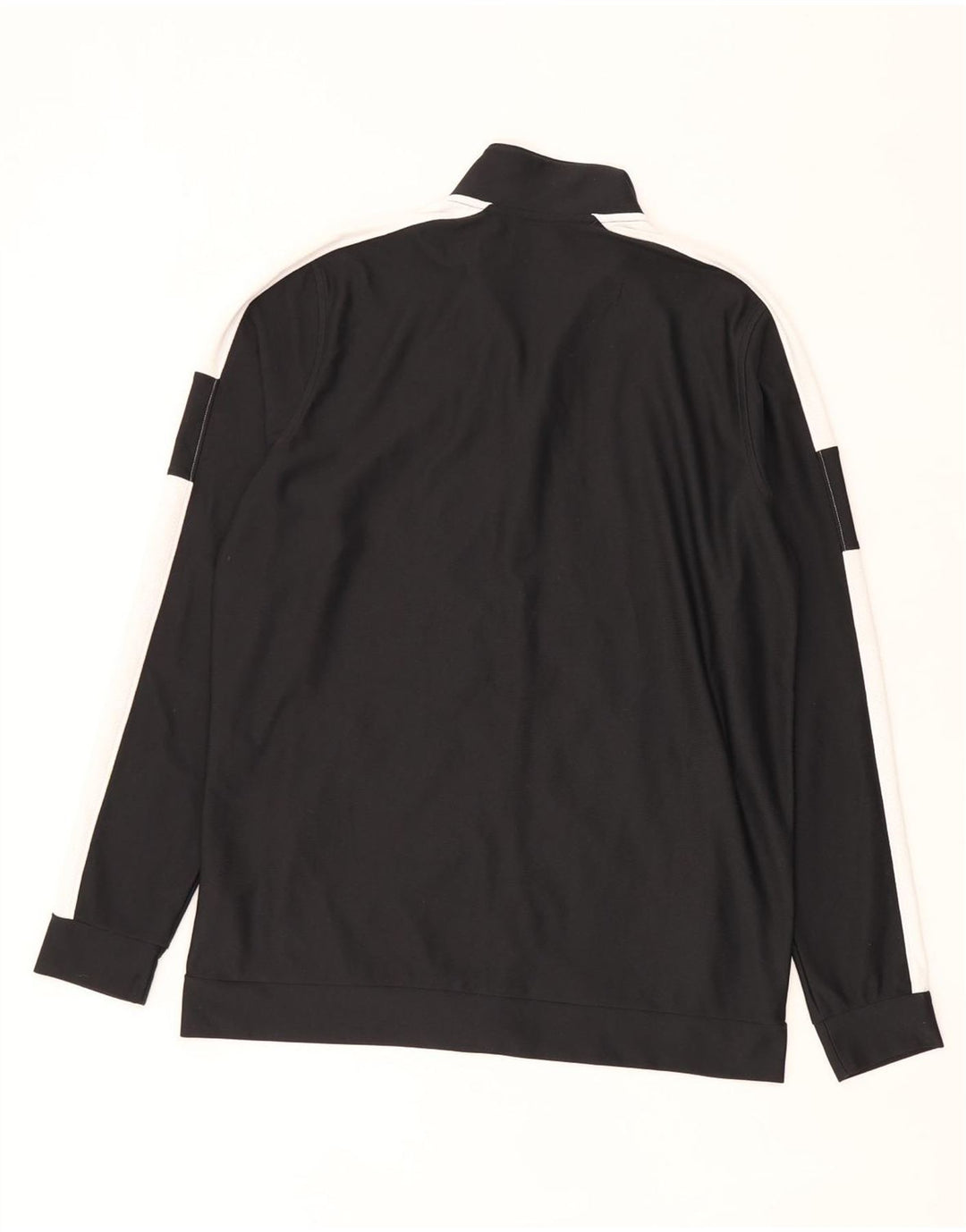 Under Armour Mens Tracksuit Top Jacket Medium Black Colourblock Polyester