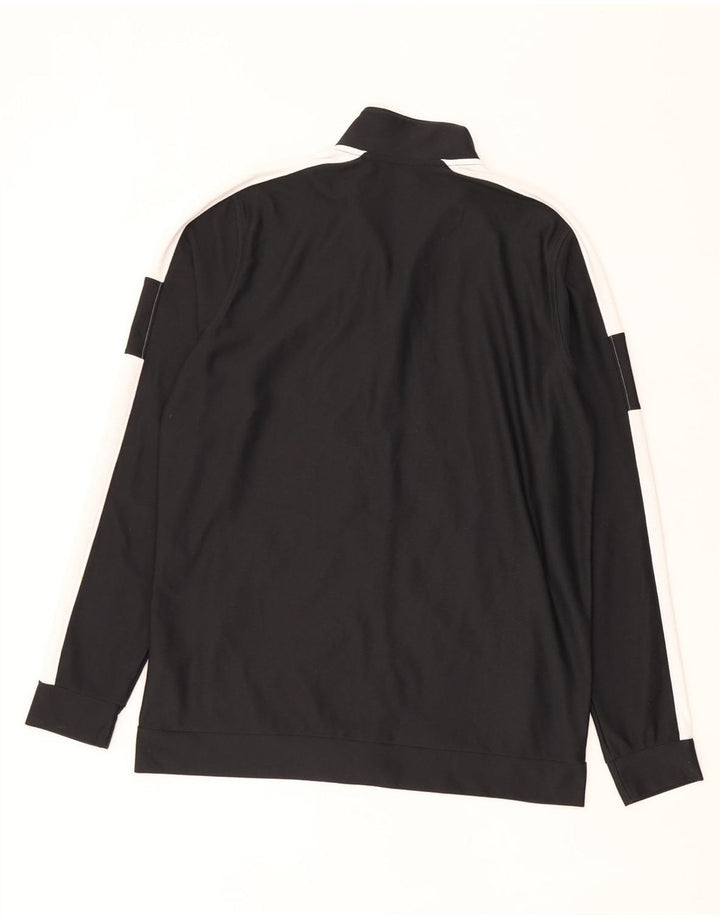 Under Armour Mens Tracksuit Top Jacket Medium Black Colourblock Polyester