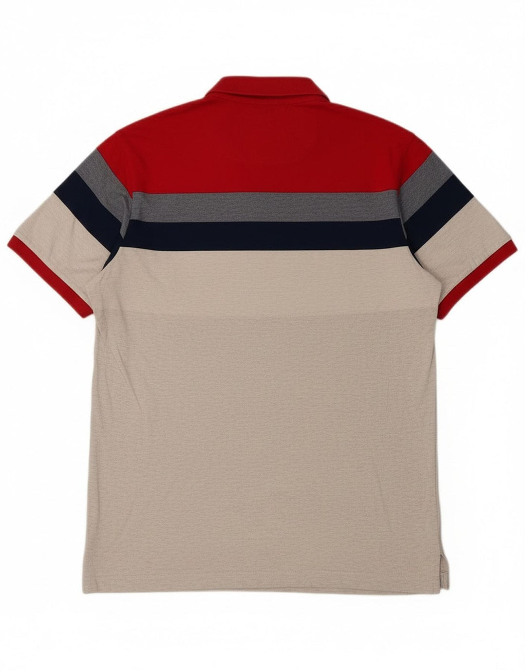 Superdry Mens Polo Shirt XL Multicoloured Colourblock Cotton