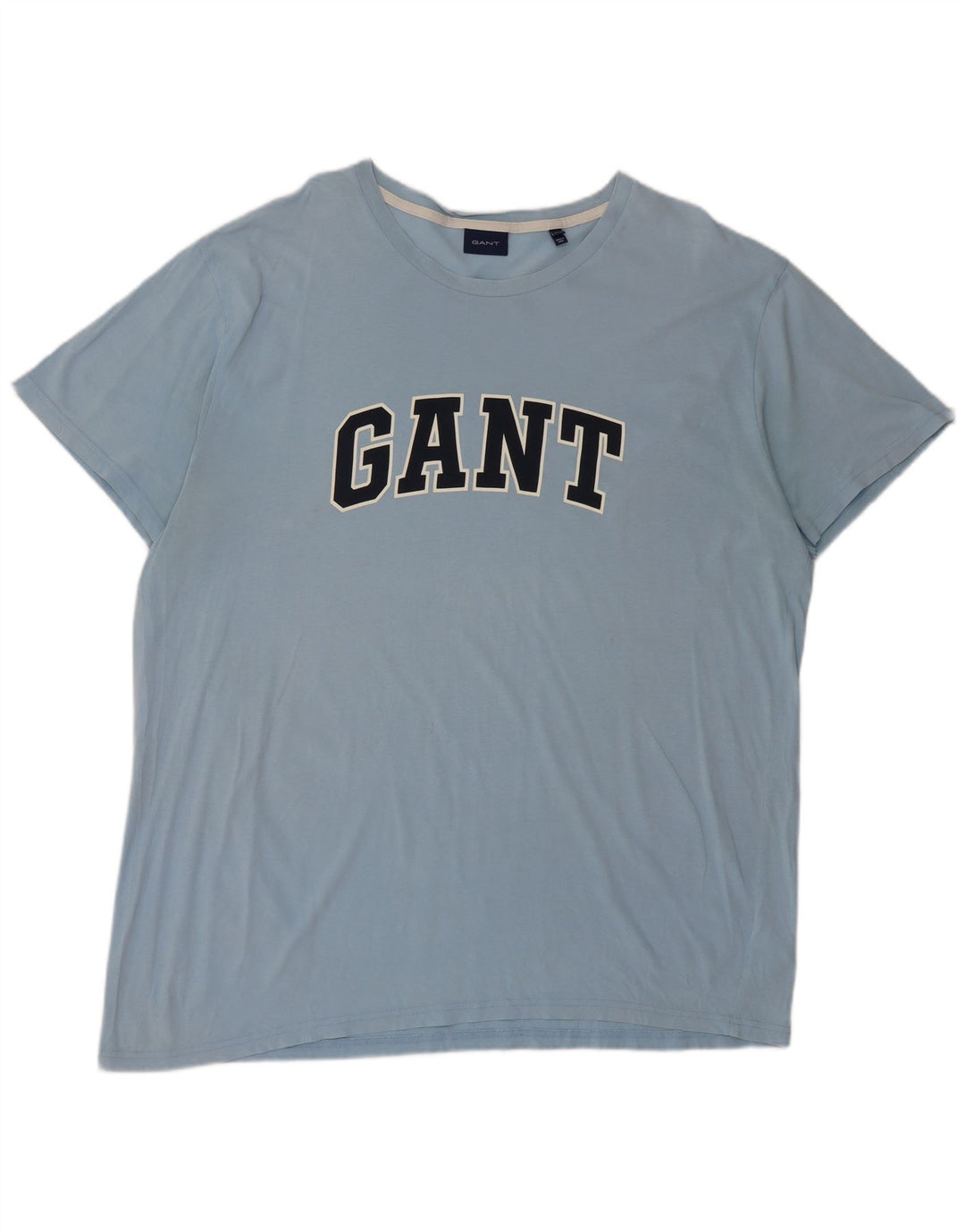 Gant Mens Graphic T-Shirt Top 3XL Blue Cotton