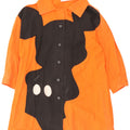 Iceberg Womens Oversized Graphic Shirt Blouse IT 40 Small Orange