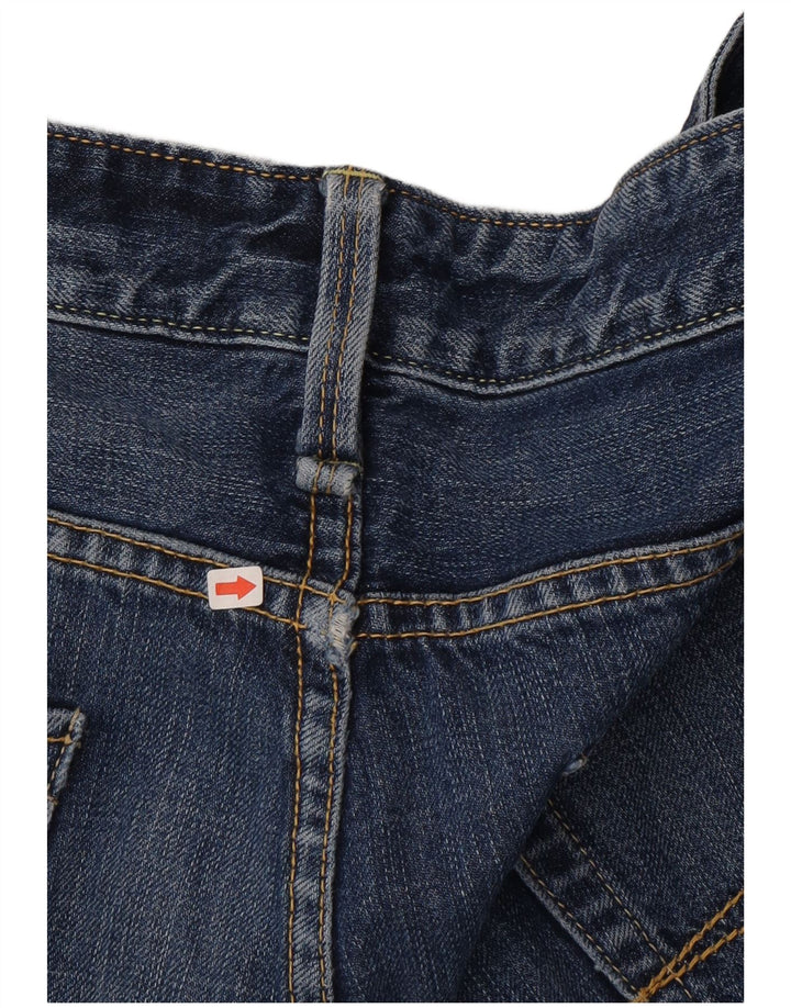 Replay Mens Straight Jeans W38 L28 Blue Cotton