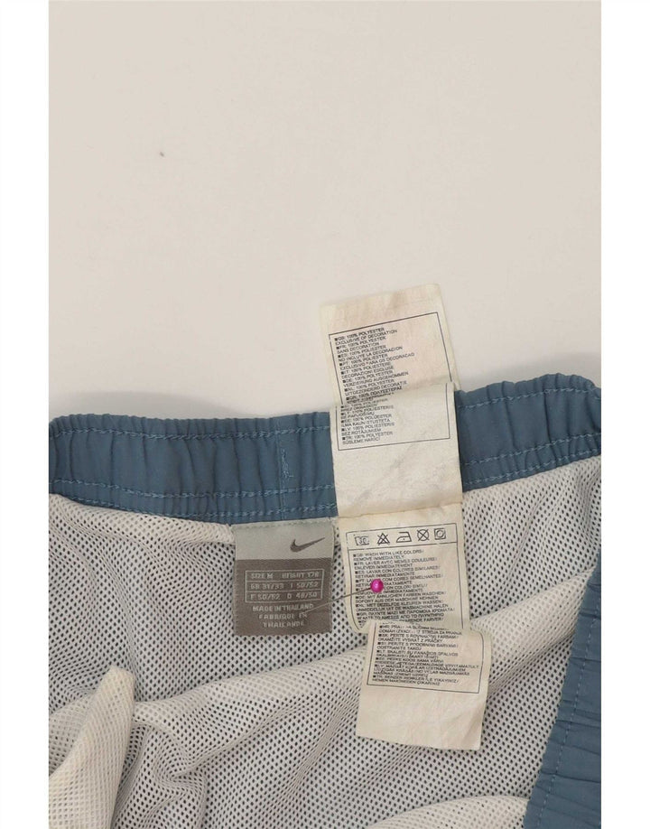 Nike Mens Sport Shorts Medium W32 L6 Blue Polyester Sports