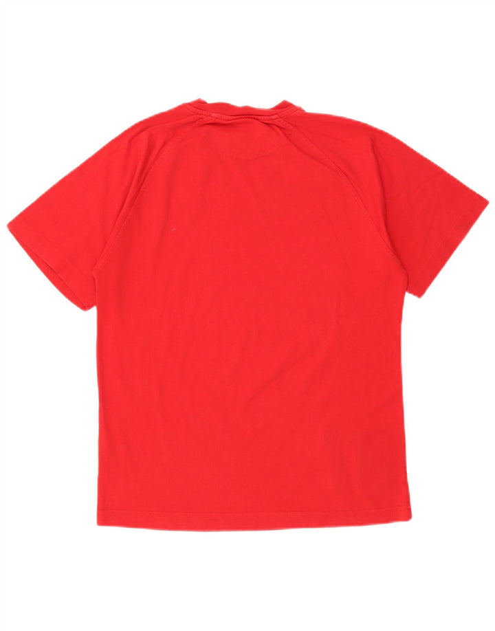KAPPA Mens Graphic T-Shirt Top XS Red Cotton