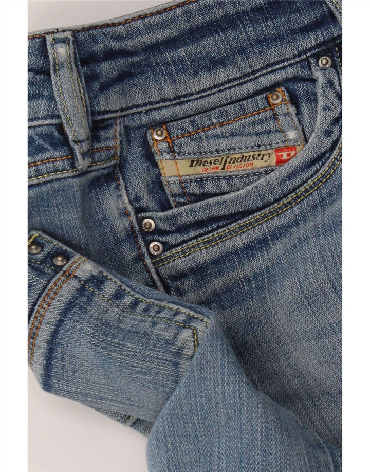 Diesel Womens Bootcut Jeans W28 L28 Blue Cotton