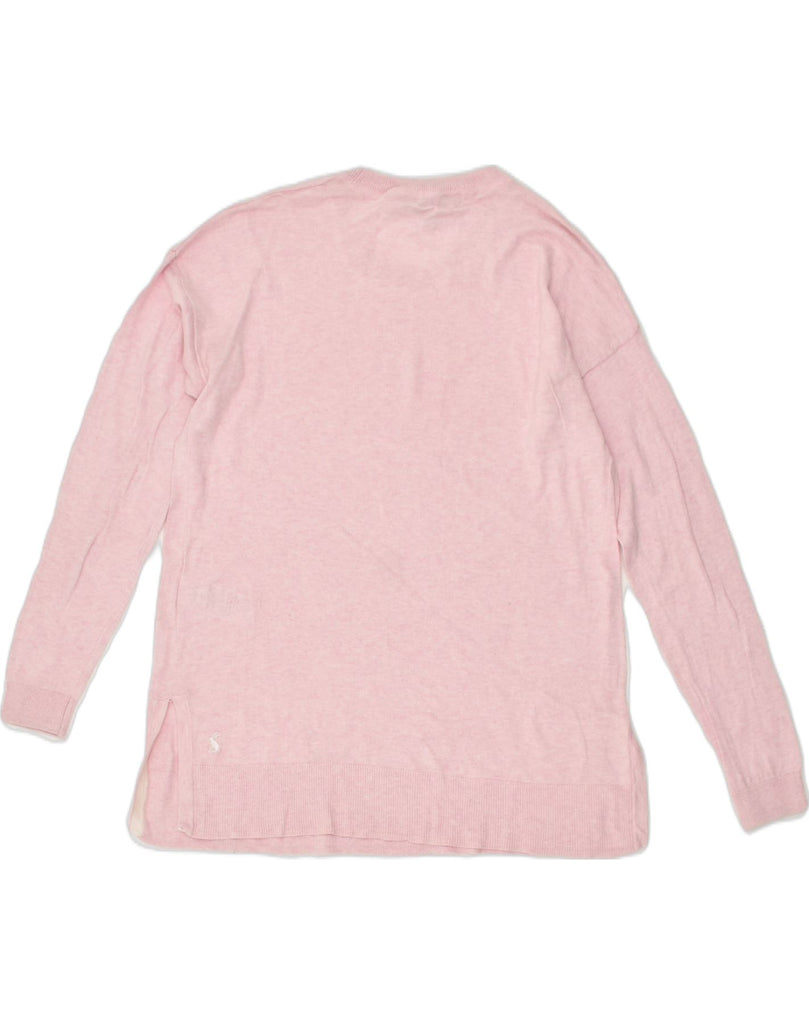 JOULES Womens Crew Neck Jumper Sweater UK 8 Small Pink Cotton | Vintage Joules | Thrift | Second-Hand Joules | Used Clothing | Messina Hembry 