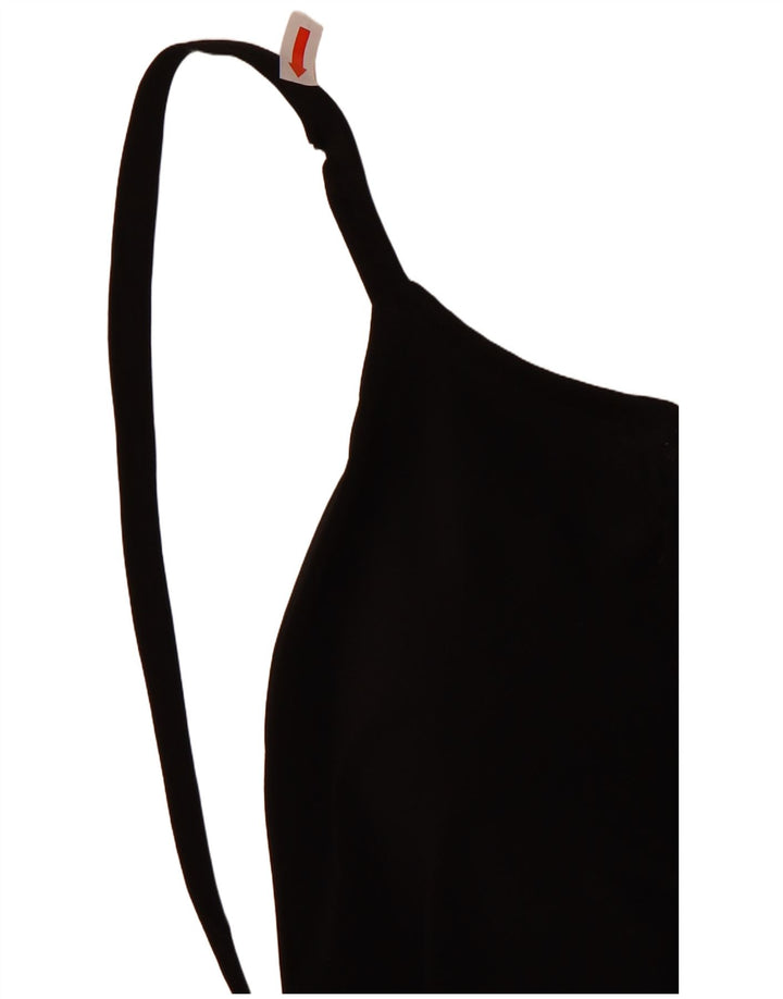 Joseph Ribkoff Womens Ruffle Front Cami Top UK 16 Large Black Polyester