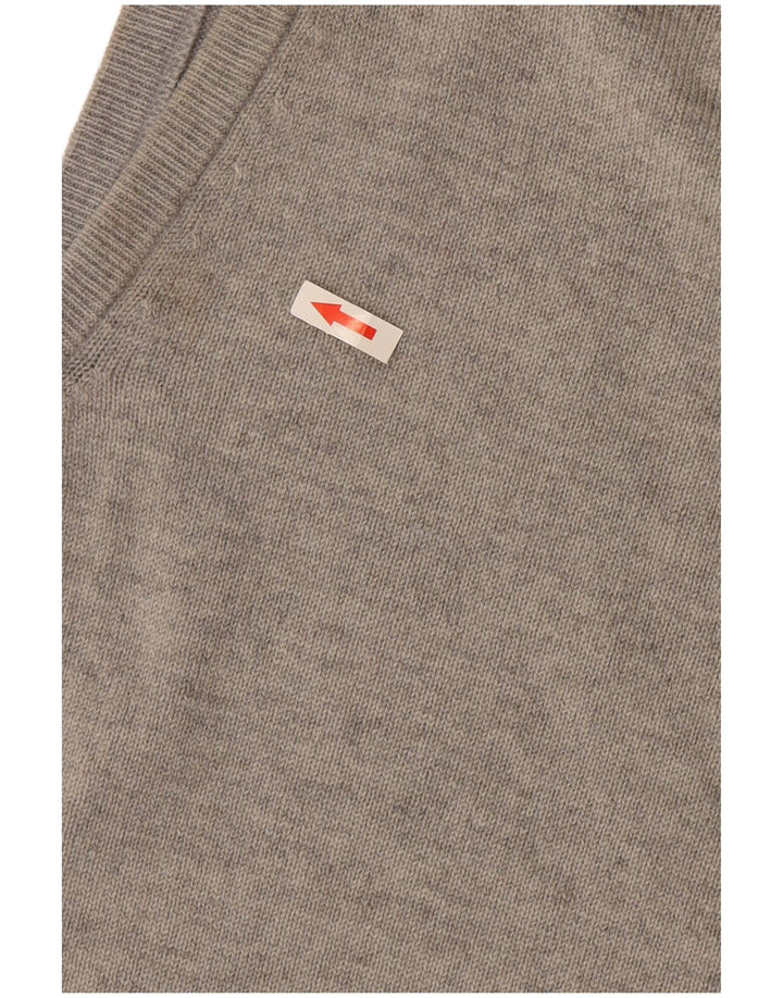 Pringle Mens Vest Tank Top XL Grey Wool