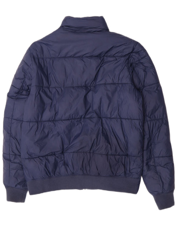 Tommy Hilfiger Mens Padded Jacket UK 40 Large Navy Blue Polyamide