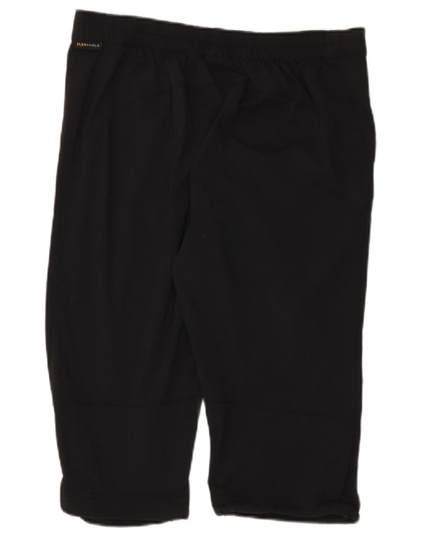 Jack Wolfskin Womens Bermuda Shorts UK 12 Medium W32  Black