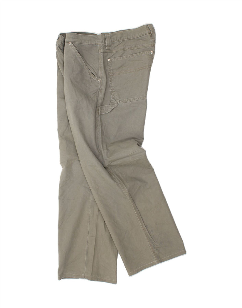 COLUMBIA Mens Straight Cargo Trousers W34 L27 Grey Cotton | Vintage Columbia | Thrift | Second-Hand Columbia | Used Clothing | Messina Hembry 