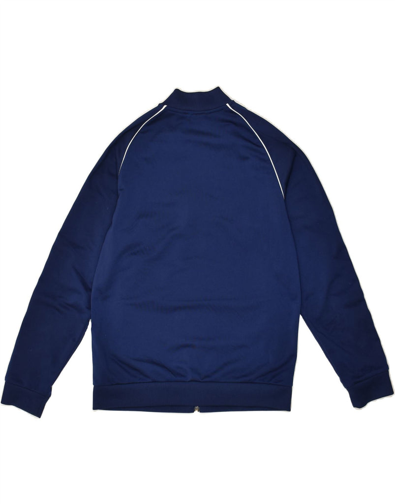 ADIDAS Boys Tracksuit Top Jacket 11-12 Years Navy Blue Polyester | Vintage Adidas | Thrift | Second-Hand Adidas | Used Clothing | Messina Hembry 