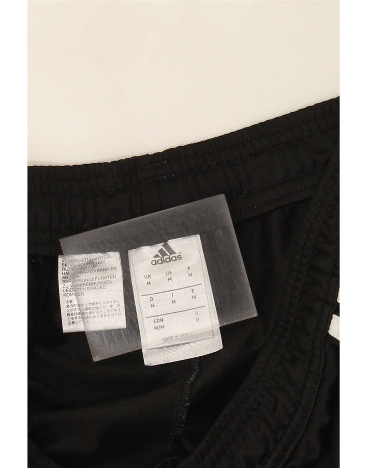 Adidas Mens Tracksuit Trousers Joggers Medium  Black Polyester