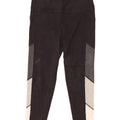 REEBOK Womens Leggings UK 10 Small Black Colourblock Cotton