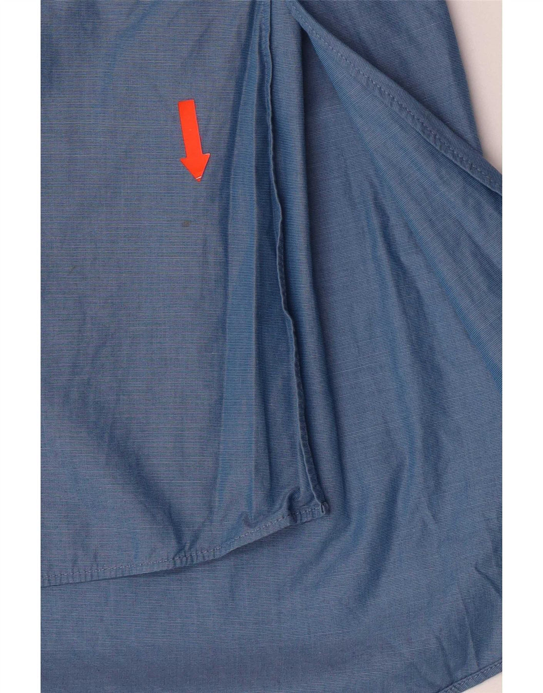 Cos Womens Long Sleeve Blouse Top EU 42 Large Blue Cotton