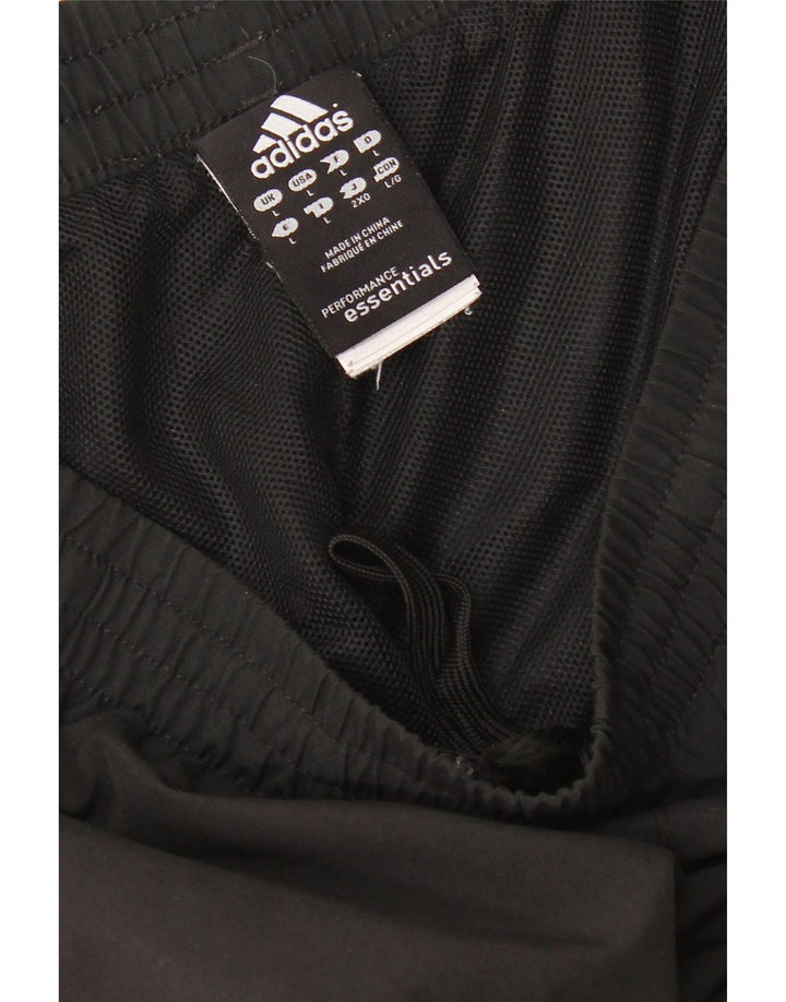 Adidas Mens Sport Shorts Large Black Polyester