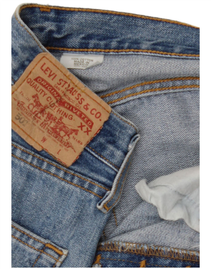 Levi's Mens 501 Straight Jeans  W29 L28 Blue Cotton