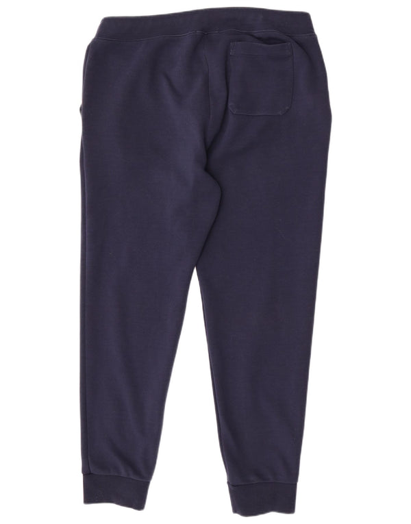 Polo Ralph Lauren Womens Tracksuit Trousers Joggers UK 14 Large Navy Blue