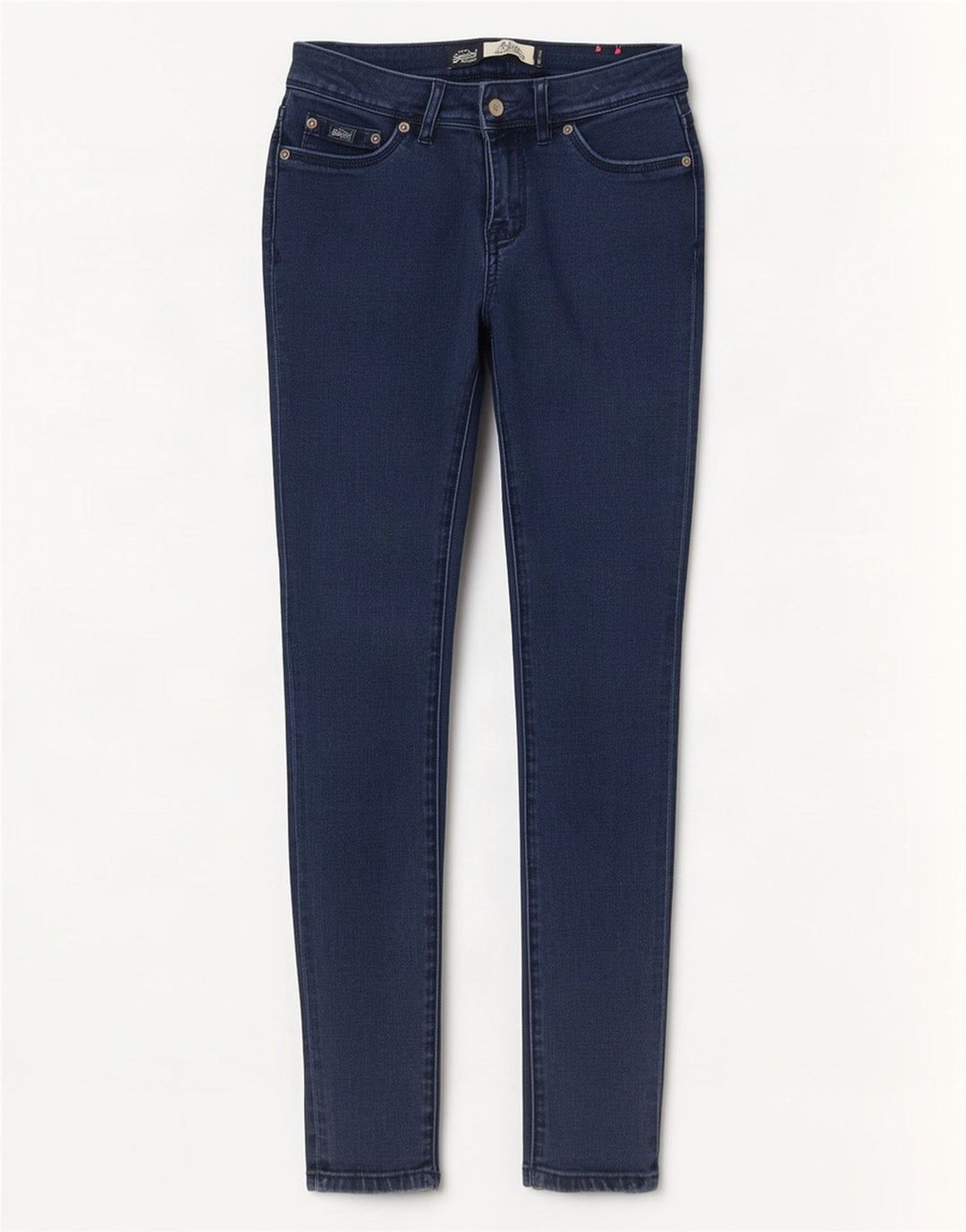 Superdry Womens Alexia Jegging Jeans W25 L31 Navy Blue Cotton