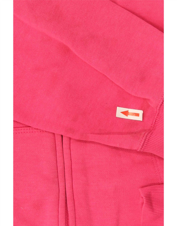 Champion Mens Tracksuit Top Jacket 2XL Pink Cotton