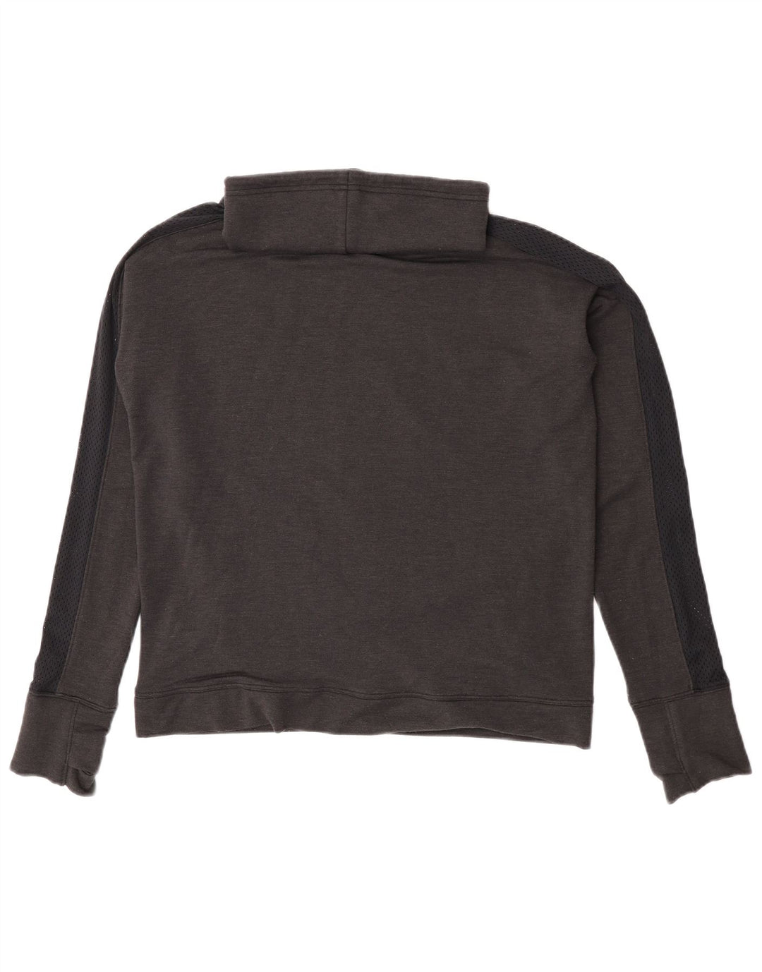 Under Armour Womens Sweatshirt Jumper UK 14 Medium Grey Colourblock