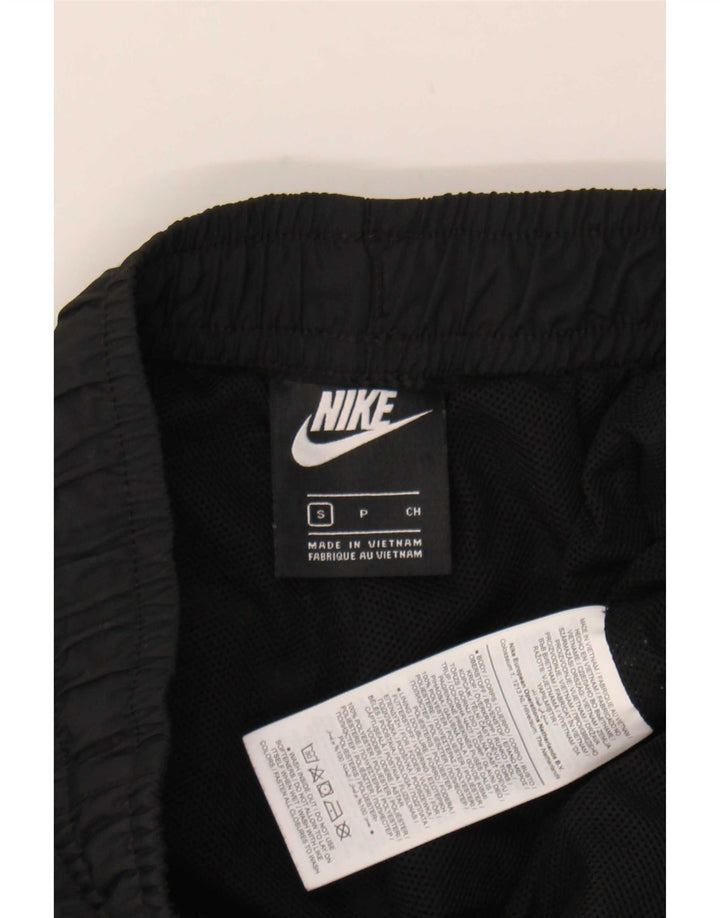 Nike Mens Tracksuit Trousers Joggers Small Black Polyester