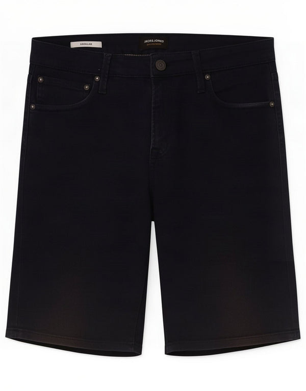 Jack & Jones Mens Regular Denim Shorts Medium W30 Navy Blue Cotton