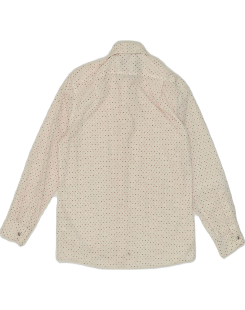 TOMMY HILFIGER Mens NON - IRON Slim Fit Shirt Size 15 1/2 Medium Pink | Vintage Tommy Hilfiger | Thrift | Second-Hand Tommy Hilfiger | Used Clothing | Messina Hembry 