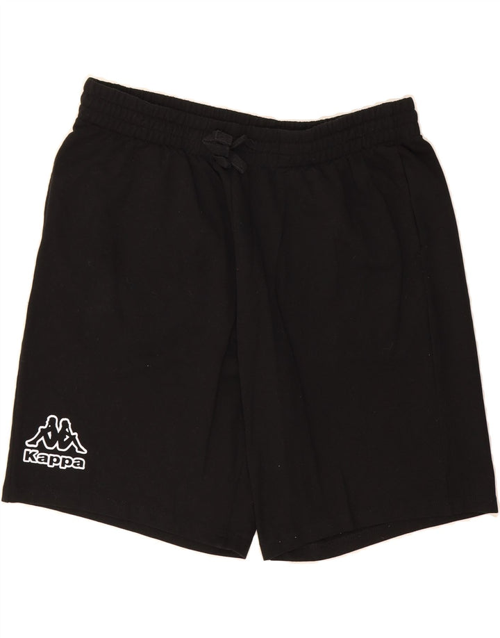 KAPPA Mens Sport Shorts XL Black Cotton Vintage Kappa and Second-Hand Kappa from Messina Hembry 
