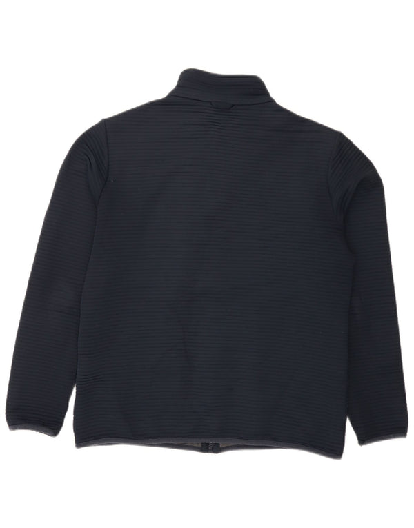 Jack Wolfskin Mens Tracksuit Top Jacket UK 36/38 Medium Navy Blue Polyester