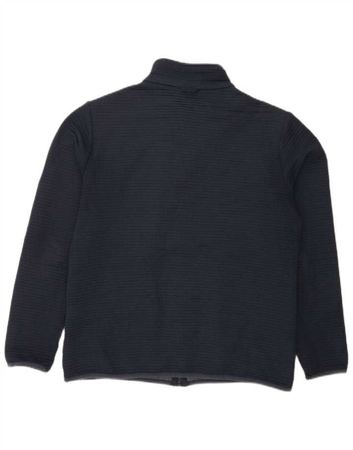 Jack Wolfskin Mens Tracksuit Top Jacket UK 36/38 Medium Navy Blue Polyester