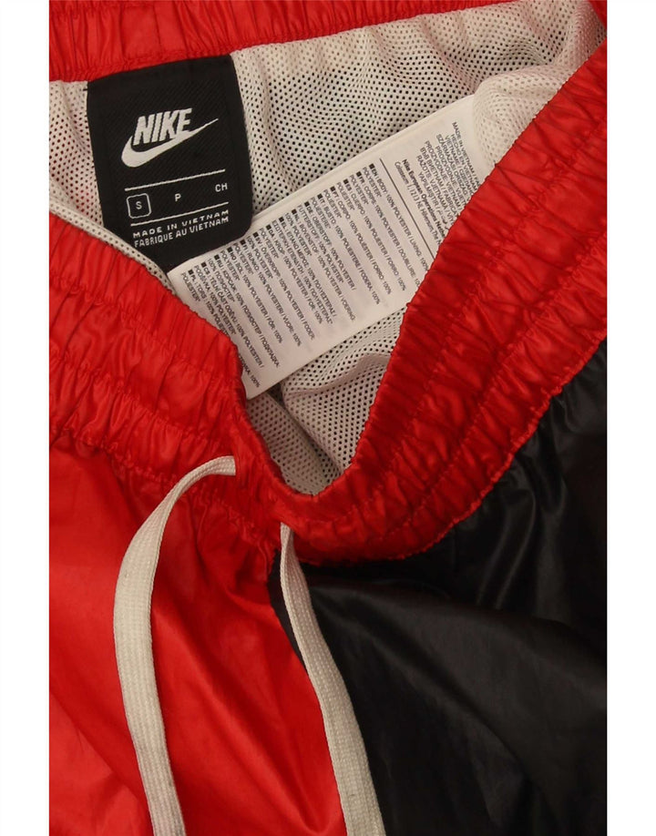 Nike Mens Tracksuit Trousers Joggers Small Multicoloured Check Polyester