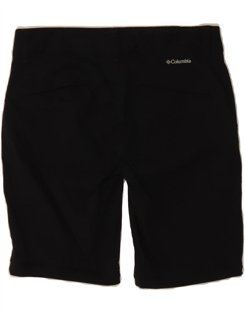 COLUMBIA Womens Regular Cargo Shorts US 4 Small W30 Black Nylon Vintage Columbia and Second-Hand Columbia from Messina Hembry 