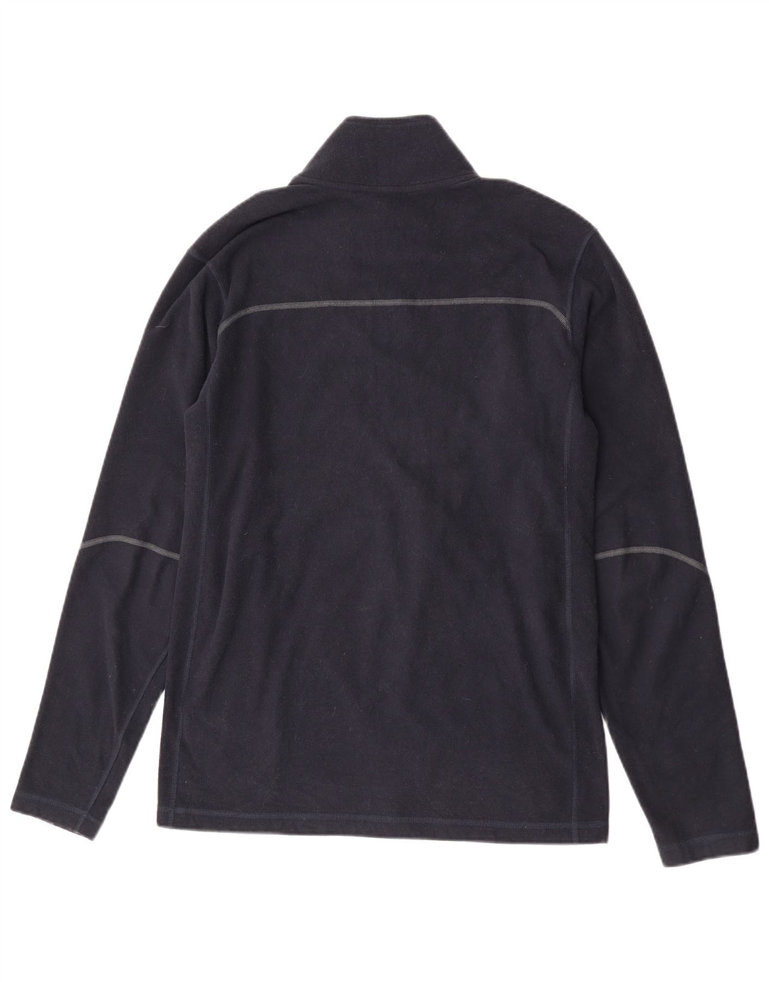 Nike Mens Therma-Fit Zip Neck Fleece Jumper Medium Navy Blue Polyester